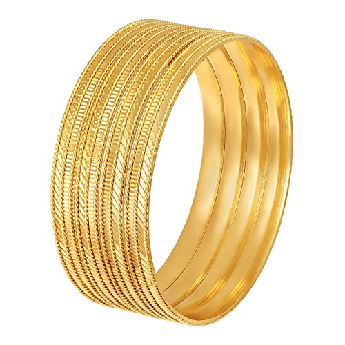 Polished Brass Gold Plated Bangles, Occasion : Party Wear, Wedding Wear