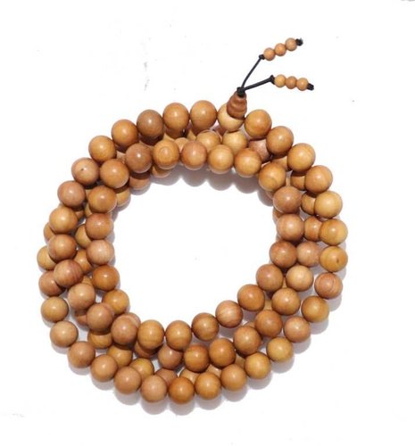 White Sandalwood Mala