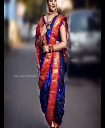 Nauvari Saree Look With Jewellery To Make Fall In Love With Jewelleypoint