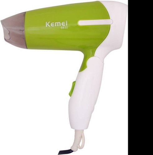 KEMEI Plastic Hair Dryer, Voltage : 1200v