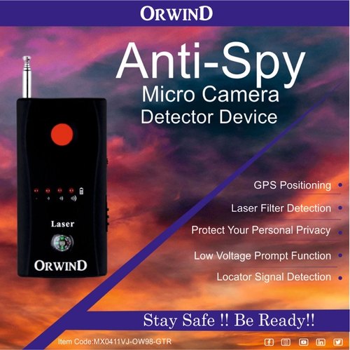 Orwind Hidden Spy Camera Detector