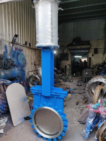 High Carbon Steel pneumatic knife gate valves, for SLURRY, Feature : Casting Approved
