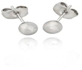 Silver Ball Stud Earring, Gender : Women
