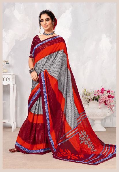 Cefone Saree, Width : 6.5 Meter, Packaging Type : Packet at Best Price ...