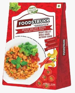 Foodstrukk Multi Millet Pasta, Packaging Size : 125gm