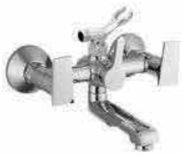 Stainless Steel Nova Wall Mixer Telephonic, for Bathroom, Feature : Durable, Nice Finish