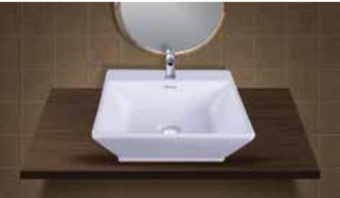 Vento Table Top Basin, for Home, Hotel, Office, Restaurant, Style : Modern
