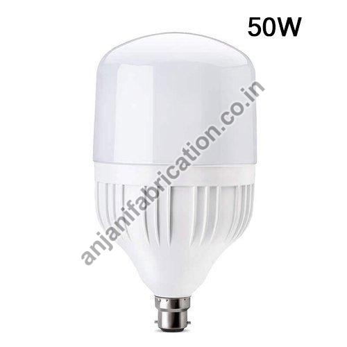 Round Chrome 50W LED Bulb, for Home, Office, Specialities : Easy To Use, High Rating, Long Life