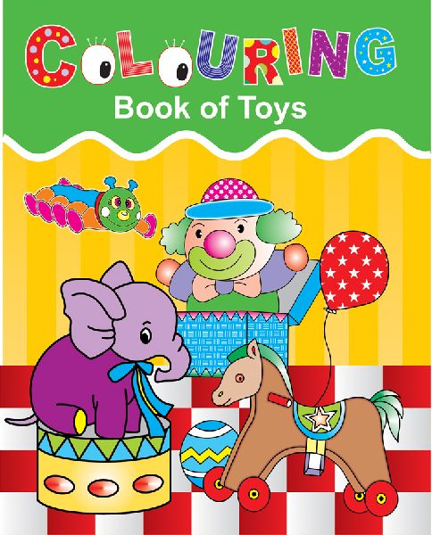 Toys Colouring Book