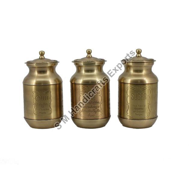 Brass Container with Lid