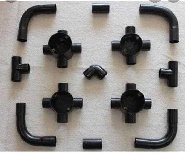 Polished Stainless Steel Black Circuit Pipe Fittings, Feature : Excellent Quality, Fine Finishing, Perfect Shape