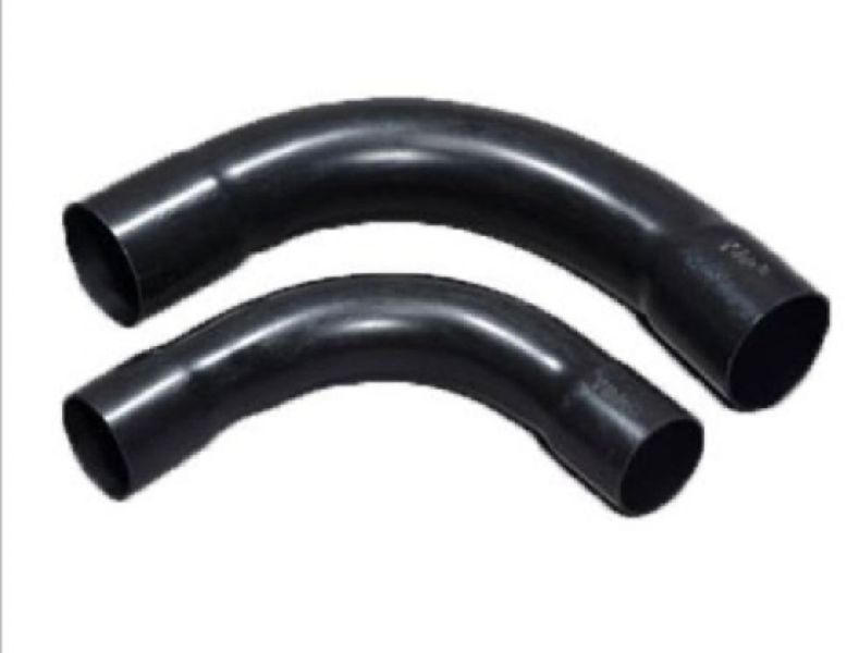 PVC Black 90 Degree Bend