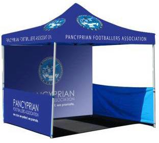Pyramid Canopy Display, Color : Blue