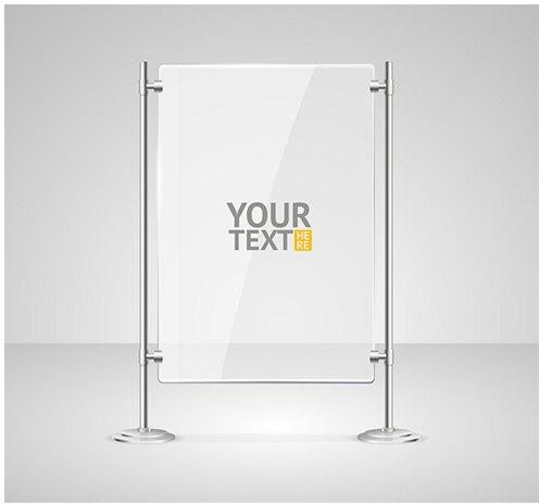 Unique Advertisers Rectangle Screen Banner