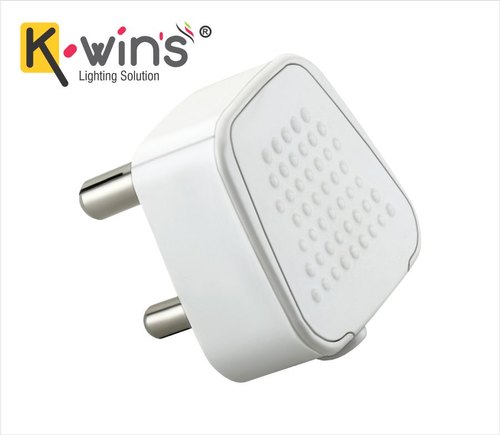 K-wins 3 Pin Plugs, Color : White