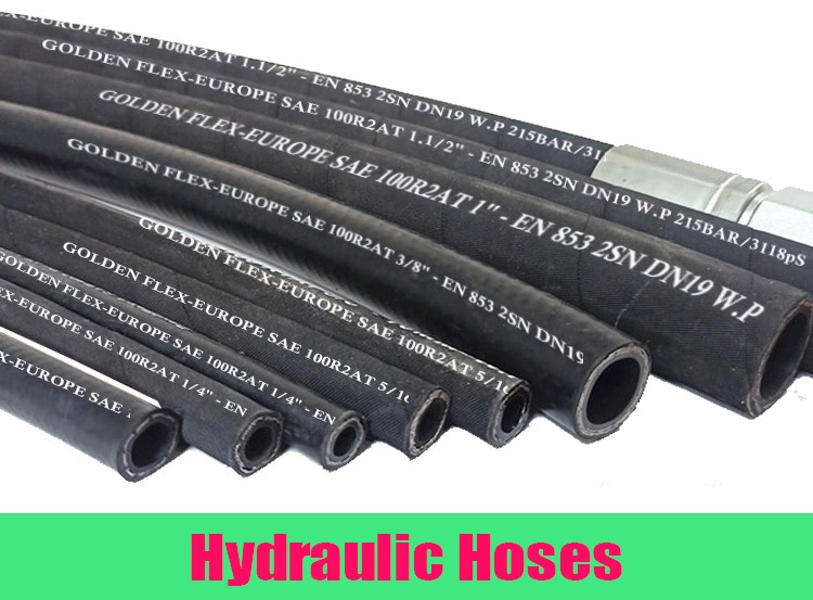 High Pressure Hydraulic Hoses R1,R2 &amp;amp; 4SP