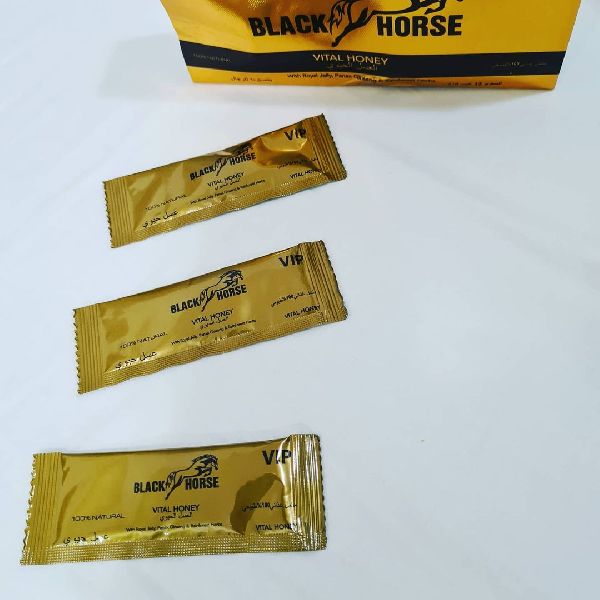 VIP BLACK HORSE VITAL HONEY&amp;ndash;10g x 12 Sachets at Rs 15,000 /  Box in Dahod