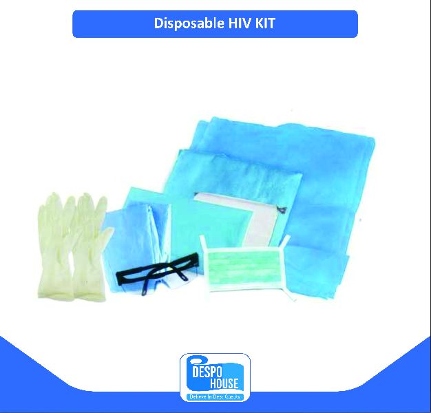 Disposable HIV Kit, for Clinical, Hospital, Packaging Type : Plastic Bag