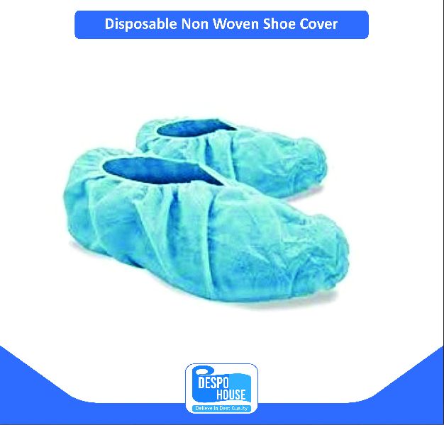 Disposable Non Woven Shoe Cover, for Clinical, Hospital, Size : 400mm
