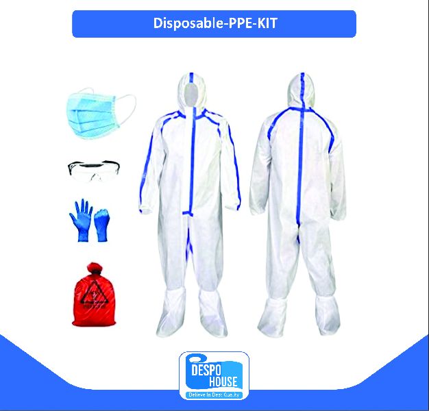 Non Woven Fabric Disposable PPE Kit, Certification : ISO