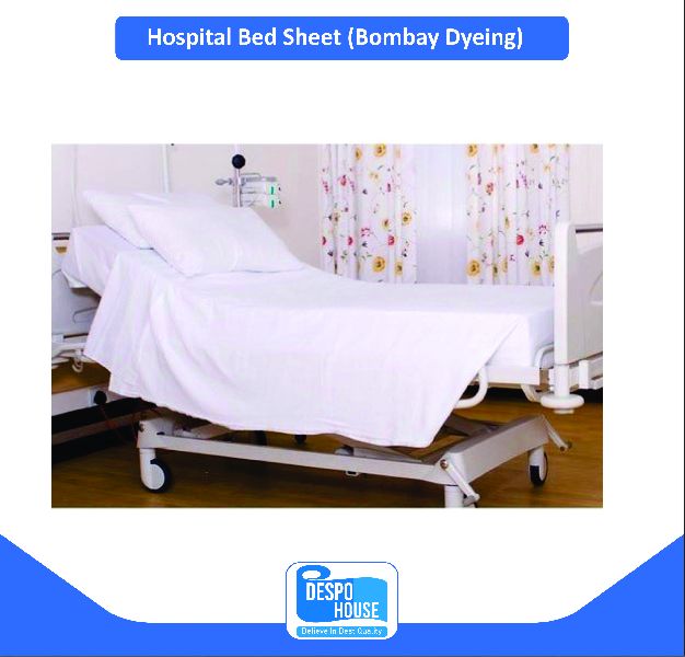 Hospital Bombay Dyeing Bed Sheet, Size : Multisizes