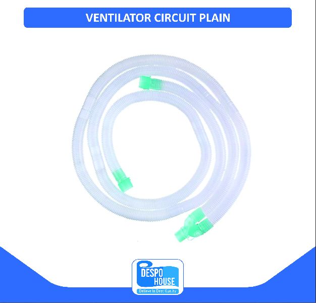 PVC Plain Ventilator Circuit, for Clinical Purpose, Hospital, Feature : Standard Connector