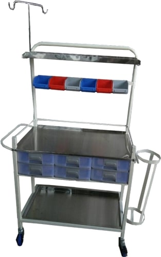Crash cart, Feature : Anti Corrosive, Durable, High Quality, Shiny Look