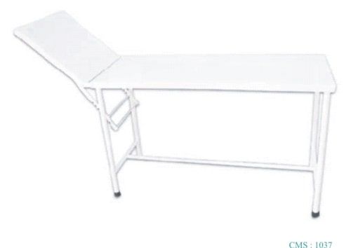 Goswami Mild Steel Two Section Examination Table, Overall Dimension : 1850x560x800