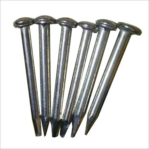 Polished Iron Roofing Nails, for Construction, Color : Grey