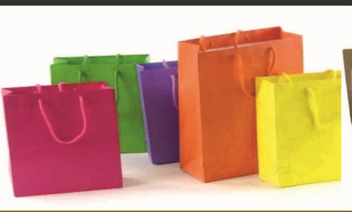 Paper Carry Bag, for Shopping, Feature : Easy Folding, Eco-Friendly