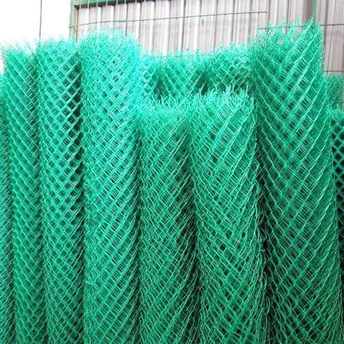 PVC Coated GI Chain Link Mesh Fence