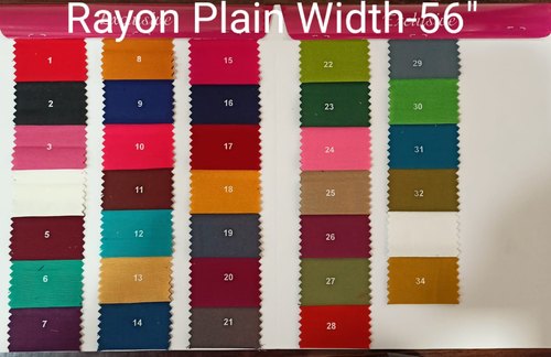 rayon dyed fabric