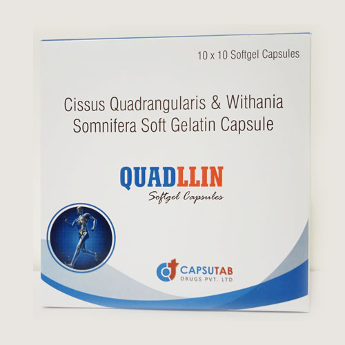Cissus Quadrangularis, Withania Somnifera Softgel Capsules, for Medicine, Style : Fresh