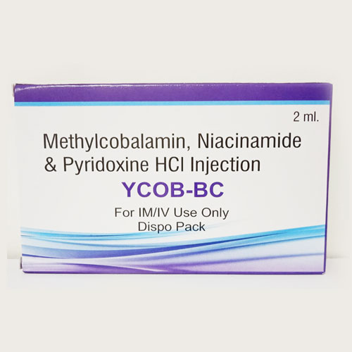 Methycobalamin 2500mcg, Niacinamide 12mg, Pyridoxine Hydorchloride 100mg Injection
