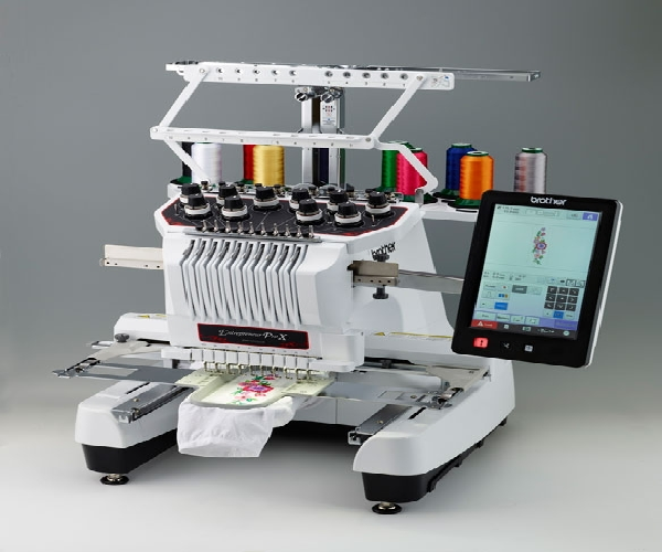 PR1050X 10-Needle Home Embroidery Machine, Voltage : 110V - Max ...
