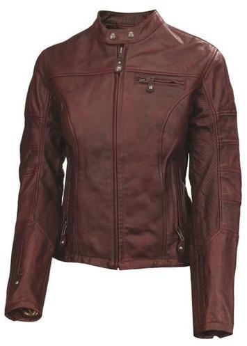 Plain ladies leather jacket, Occasion : Casual Wear