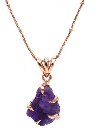 Amethyst Gemstone Necklace