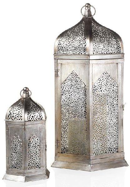 Silver Moroccan Lantern