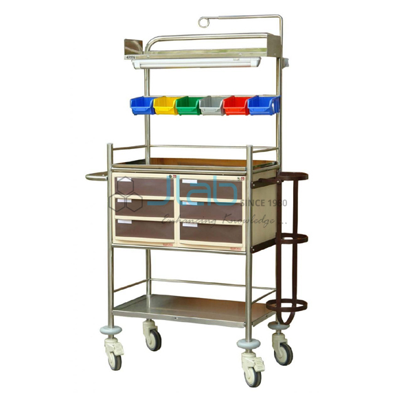 Stainsteel crash cart