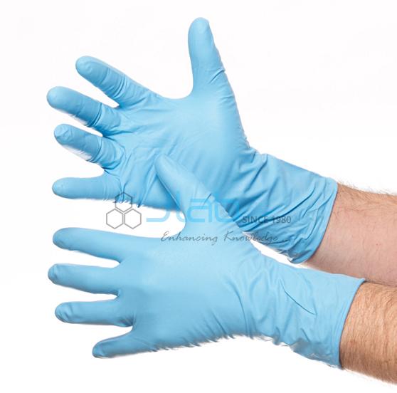 Vinyl hand gloves, Size : M, XL