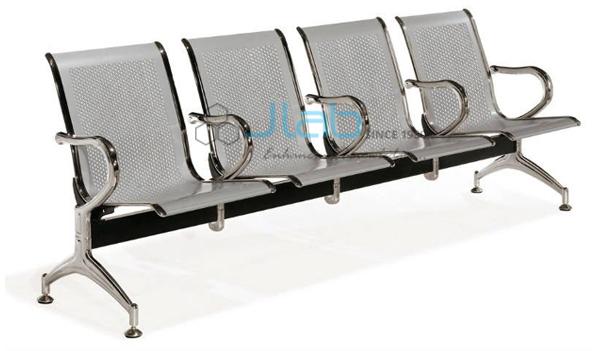 Made of Epoxy Coated Steel. Steel Waiting Chair