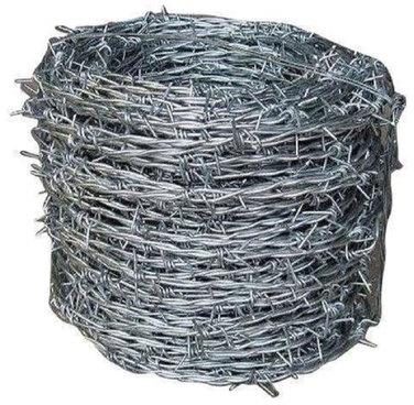 Metal Barbed Wire, for Construction, Weave Style : Welded