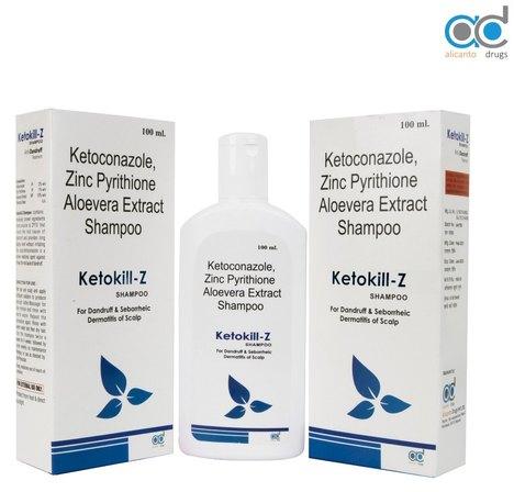Ketoconazole Zinc Pyrithione Shampoo, Packaging Size : 100 ml