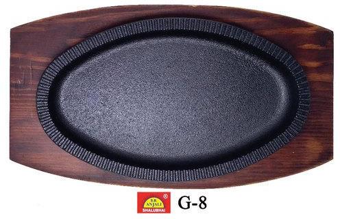 Oval Sizzler Plate