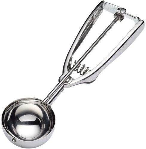 Polished Stainless Steel Ice Cream Scoop