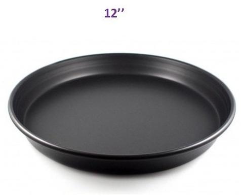 Aluminium Pizza Pan, Color : Black