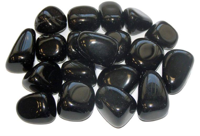 Gemstone Zed Black Tumble Stone