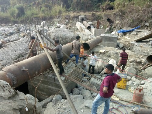 SS Welded Penstock Pipes