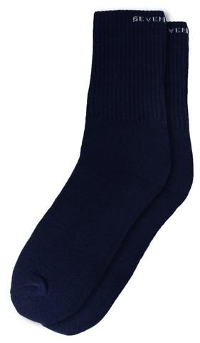 Seven Bulls School Cotton Socks, Size : Free size