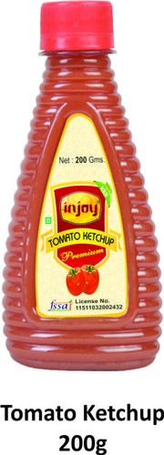 INJOY tomato ketchup, Packaging Type : Glass bottle, Pet Bottle, Hdpe Bottle